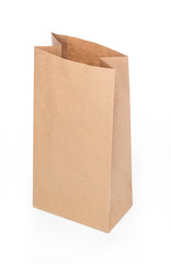 disposable paper bag for shopping or disposal