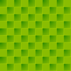 Seamless pattern with green relief ornate 