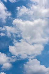 blue sky with clouds