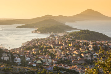Fototapeta na wymiar Panoramic view of Mali Losinj, Croatia