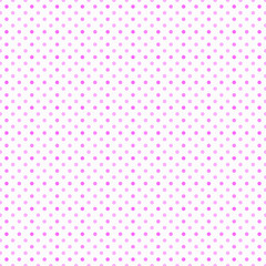 Vector Background # Medium Polka Dot Pattern, Pink 