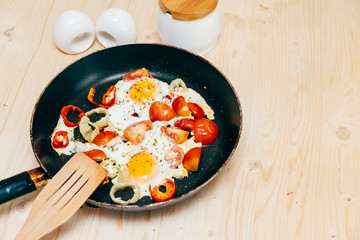Eggs with Vegetables