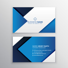 Naklejka premium clean minimal business card template