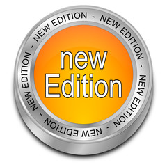 New Edition Button - 3D illustration