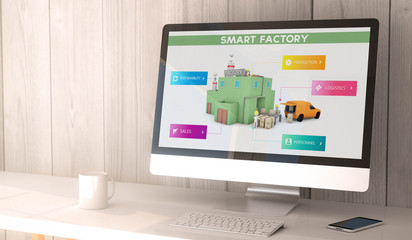desktop computer smart factory