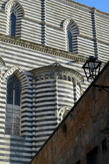 Seitenansicht Dom von Orvieto