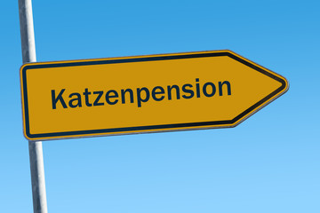 Schild 65 - Katzenpension