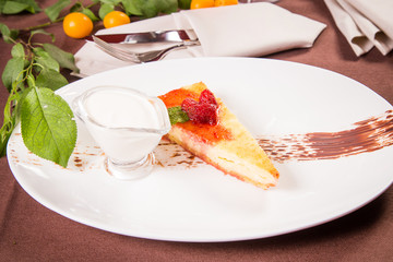 cheesecake with strawberry