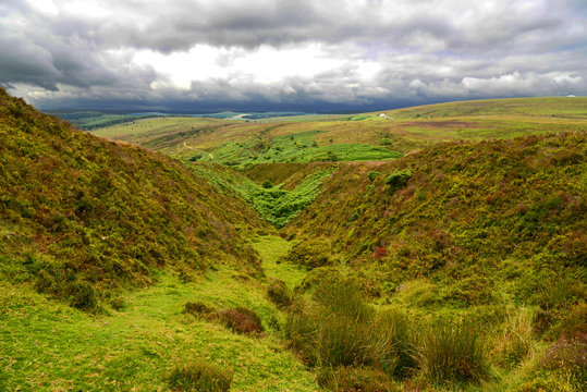 Landschaft im Dartmoor / Devon, Südengland
