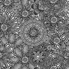 mandala with decorative ornament