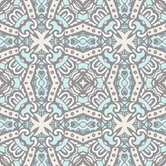 Seamless tiled damask vector design