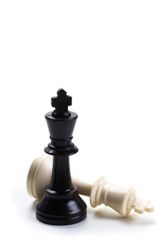Chess isolated on white background