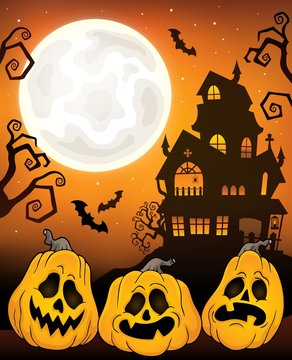 Halloween pumpkins theme image 5