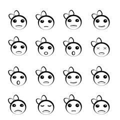 Set of cute individuals2