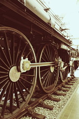 Detail locomotive