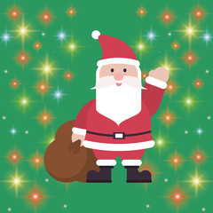 snowflake merry christmas decoration celebration winter theme image vector illustration