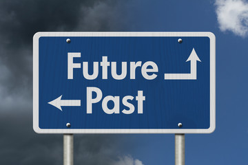 Fototapeta premium Difference between the Future and the Past