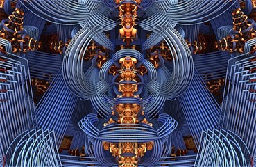 Computer rendered virtual scenery