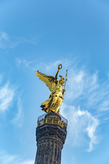 Fototapeta premium statue of victory (siegessaule) in berlin, germany