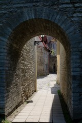 Tor in der Altstadtmauer von Tallinn, Estland