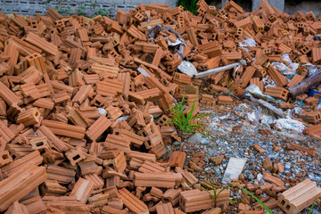 Broken Bricks, Waste Construction.