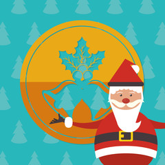 snowflake merry christmas decoration celebration winter theme image vector illustration