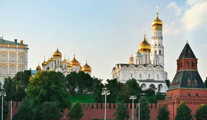 Fototapeta na wymiar Moscow Kremlin in Russia