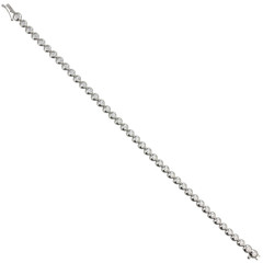 Diamond bracelet with many stones