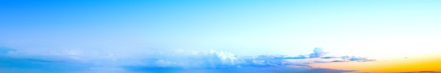 Morning sky and clouds