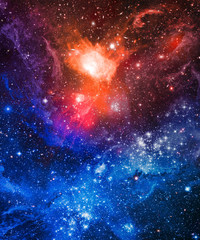 Galaxy stars nebula. Abstract space background. Elements of this
