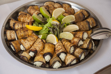 Detail of Wedding catering
