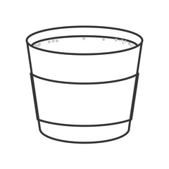 coffee mug cup shop drink beverage restaurant icon. Flat and isolated design. Vector illustration