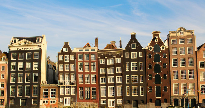 The house leaning of Amsterdam