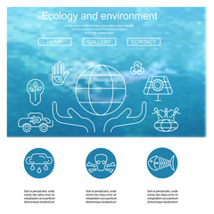 Ecology and Environment Business template website