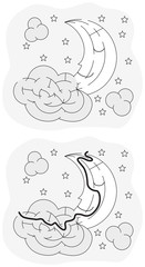 Easy moon maze
