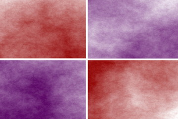 Fototapeta premium White background with red and purple rectangles