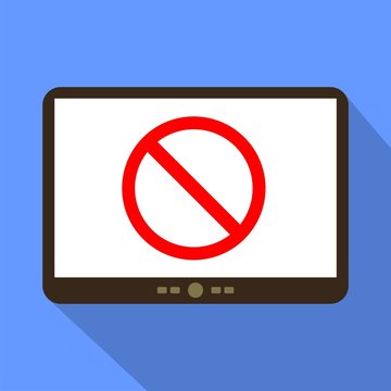 Stop Tablet Icon