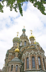 Fototapeta na wymiar Vista de San Petersburgo, Rusia