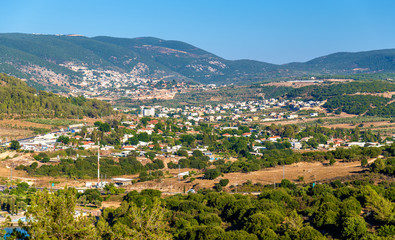 Fototapeta na wymiar Panorama of Galilee near Nazareth - Israel