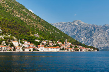 Perast city, Montenegro