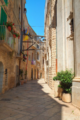Alleyway. Molfetta. Puglia. Italy.