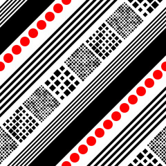 Seamless Diagonal Stripe Pattern