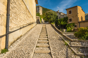 Stairway, San Donato Val di Comino, Italy