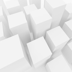 White Geometric Concept