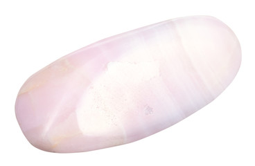 tumbled pink manganocalcite mineral gemstone