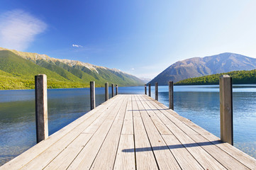 Lake Rotoiti, Nelson lakes National Park, New Zealand