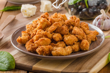 Chicken delicious homemade popcorn