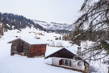  Ski Resort Laax. Switzerland