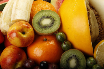 fruits and berries background