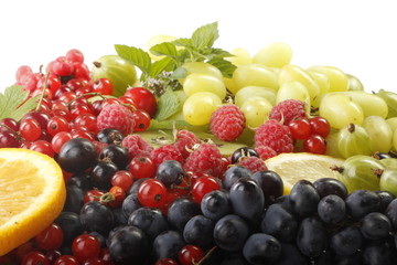 Naklejka na ściany i meble berries background